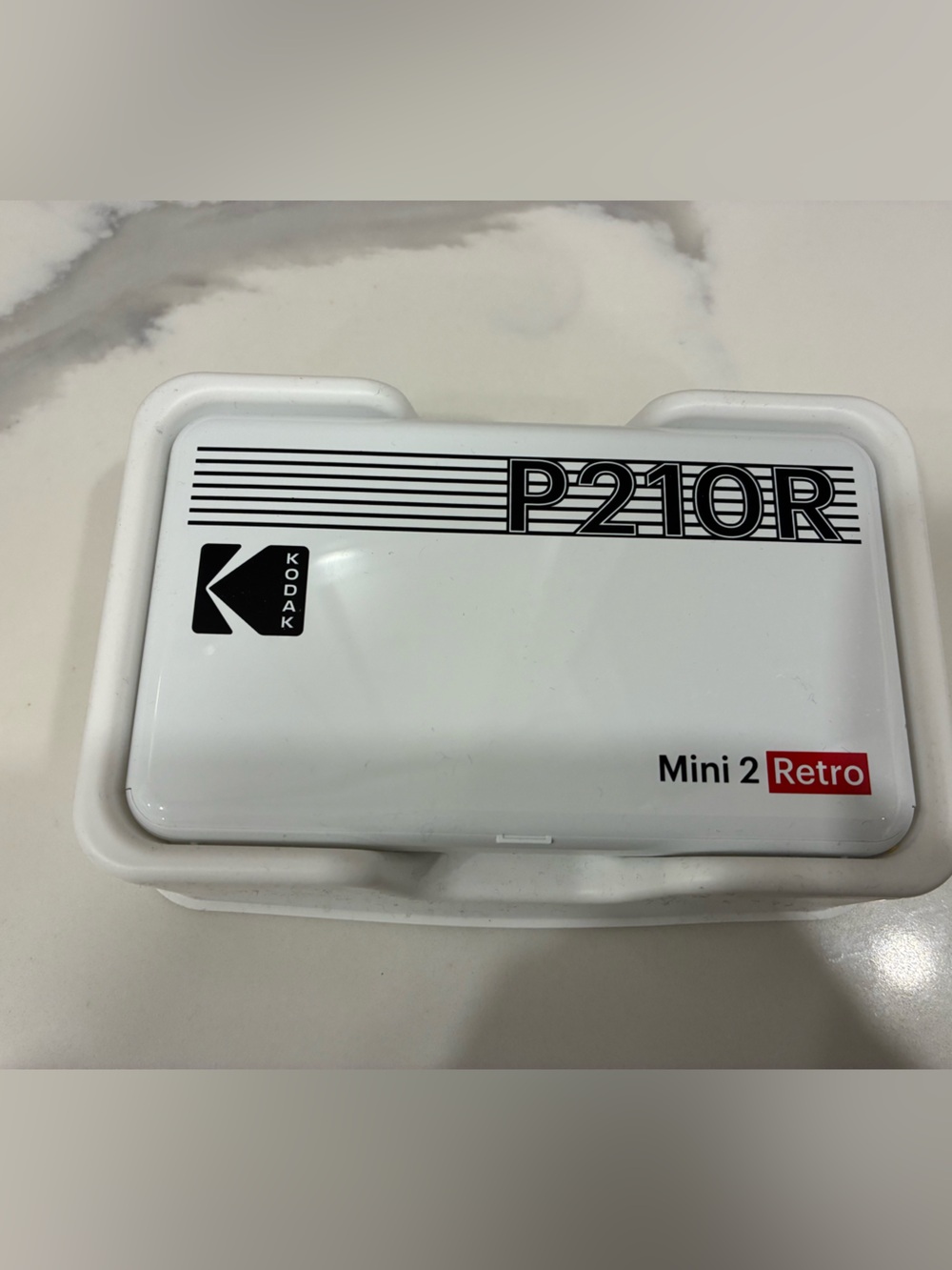 Kodak Mini 2 Retro Portable Photo Printer White
